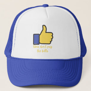 LIKES BETALAR INTE BILLS social-mediepresentatione Keps