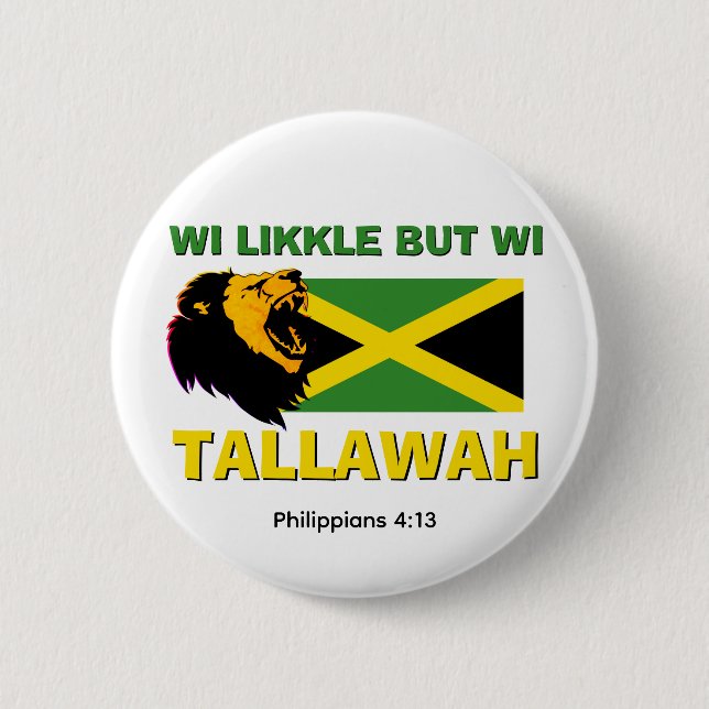 LIKKLE MEN TALLAWAH Jamaican Knapp (Framsida)