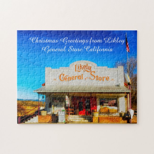 Likley General Store California. Jigszle Puzzle Pussel (Horisontell)