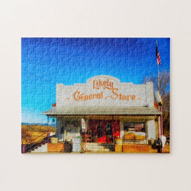 Likley General Store Kalifornien. Pussel (Horisontell)