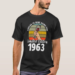 Liknande Bra som Vin-åldern föddes 1963, 59:e retr T Shirt