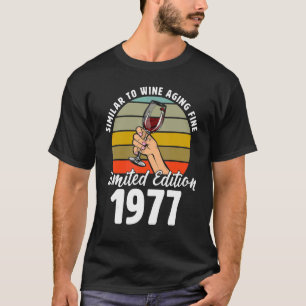 Liknande Bra som Vin-åldern föddes 1977, 45:e retr T Shirt