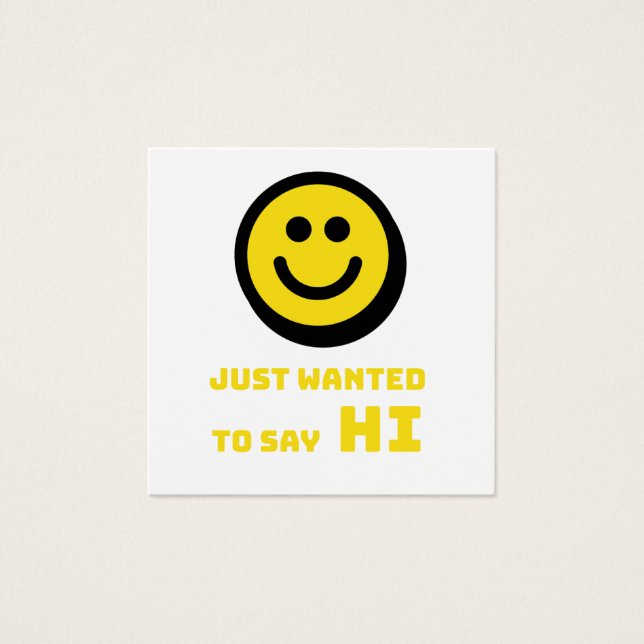 Liknande design fyrkantigt visitkort (Framsida)