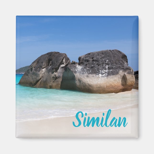 Liknande gåva från Andaman Sea Phuket Thailand Magnet (Framsidan)