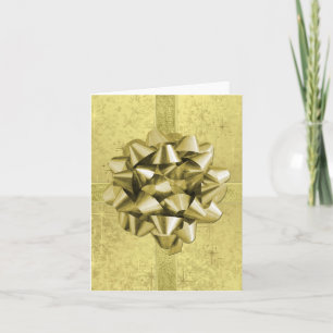 liknar en guldblomma Julklapp Helgkort