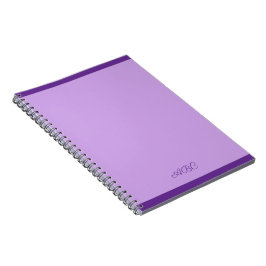 Liksom Lavendel Monogram Anteckningsbok