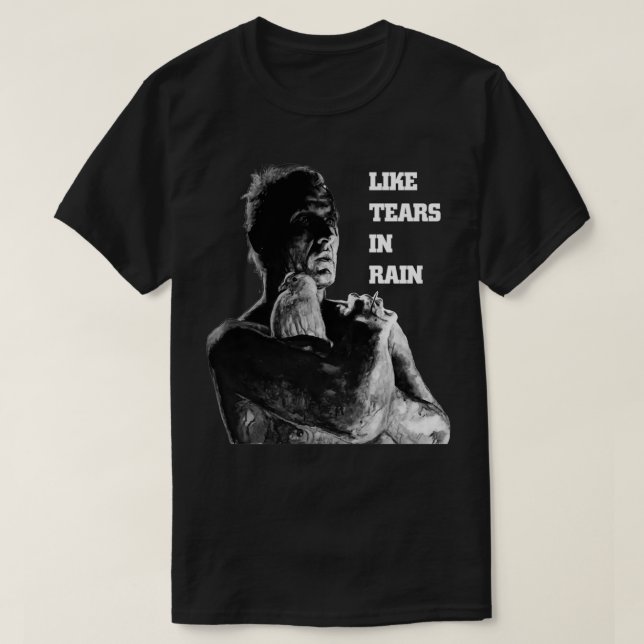 LIKSOM TÅRAR I RAIN T SHIRT (Design framsida)