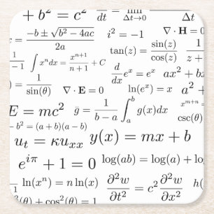 Likställande av math- och vetenskapsunderlägg underlägg papper kvadrat