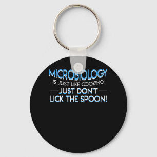 Likt slickar laga mat för Microbiology inte skede Nyckelring