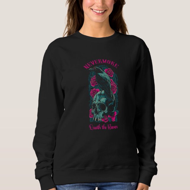 Likväl, Quoth Edgar Allan Poe 1 T Shirt (Framsida)