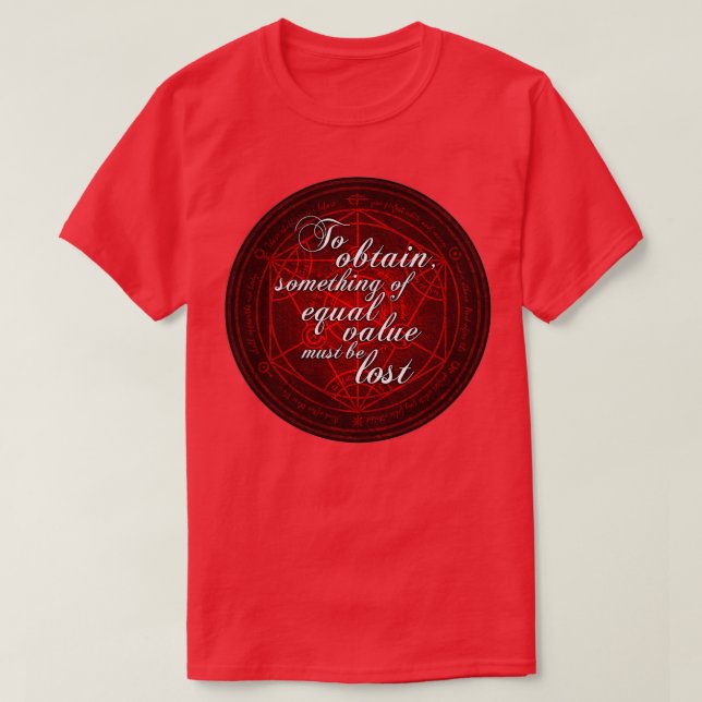Likvärdig Exchange 1 T Shirt (Design framsida)