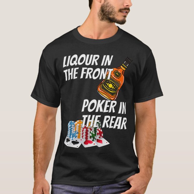 Likvat i främre spelaren i bakre _3  t shirt (Framsida)