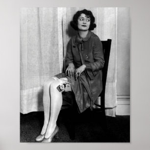 LIKVOR GARTER BÄLTE FLASK - FÖRBUD POSTER