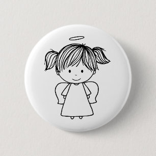Lil Angel Button Knapp