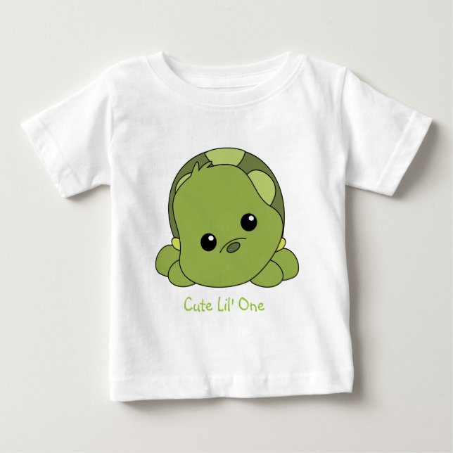 Lil Baby Turtle Tee Shirt (Framsida)