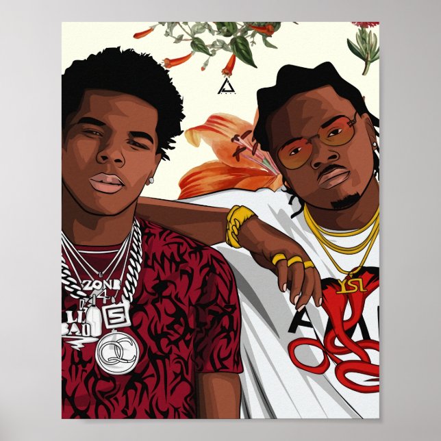 LIL BABY x GUNNA Poster (Framsidan)
