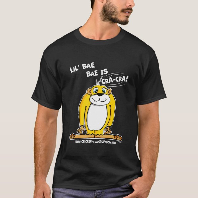 Lil' Bae Bae Cra Cra T Shirt (Framsida)