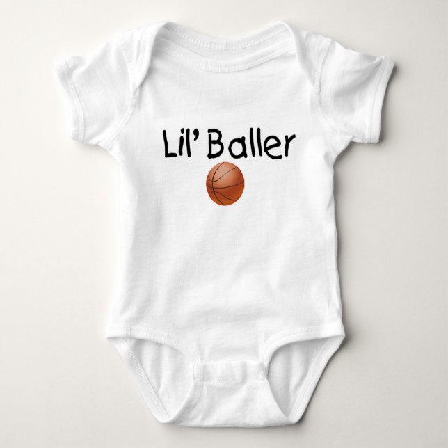 Lil Baller basket T-shirt (Framsida)