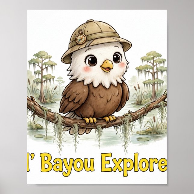 Lil' Bayou Explorers Örnposter Poster (Framsidan)
