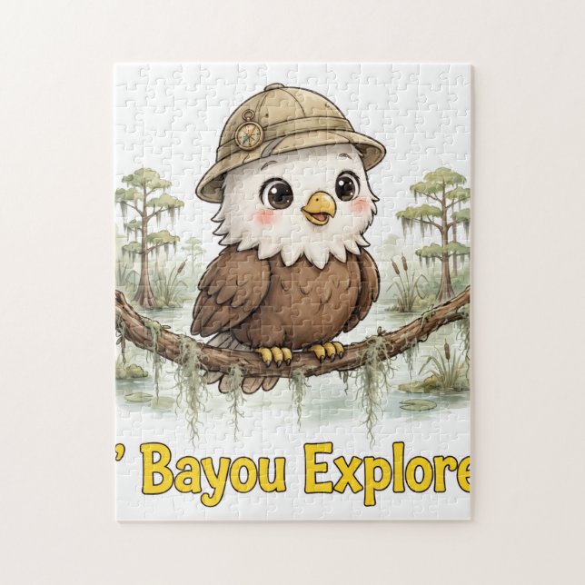 Lil' Bayou Explorers Örnpussel Pussel (Vertikal)