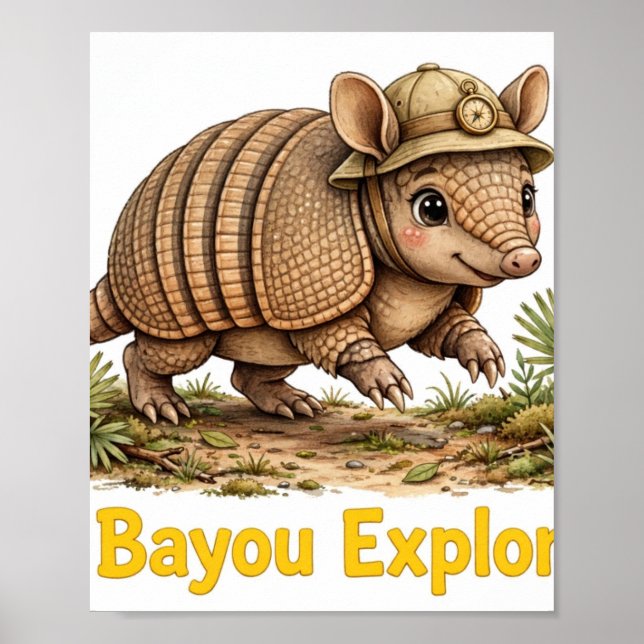 Lil' Bayou Explorers Pansarposter Poster (Framsidan)
