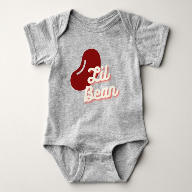 Lil Bean Baby-skjorta T Shirt (Framsida)