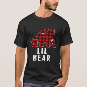 Lil Bear 3 Unge, julklapp Pajama, Mamma Pear Pajam T Shirt
