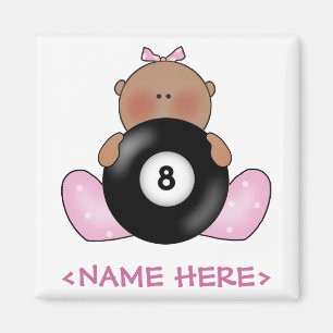 Lil Billiards Flicka - Flickan Magnet