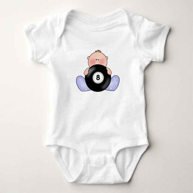 Lil Billiards Pojke Tee Shirt (Framsida)