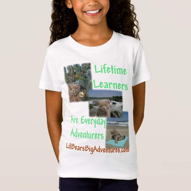 Lil björnutslagsplats t shirt (Framsida)