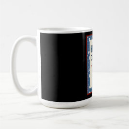 Lil Blue Cutie säger "God jul" Kaffemugg