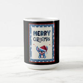 Lil Blue Cutie säger "God jul" Kaffemugg