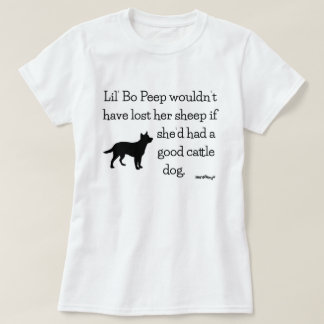 Lil Bo pip och nötkreaturhundar - HerdNerd T-shirt