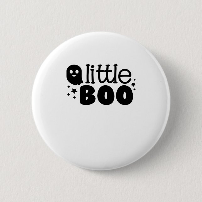 Lil Boo Halloween 2025 Knapp (Framsida)