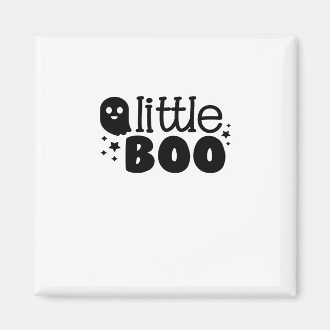 Lil Boo Halloween 2025 Magnet (Framsidan)
