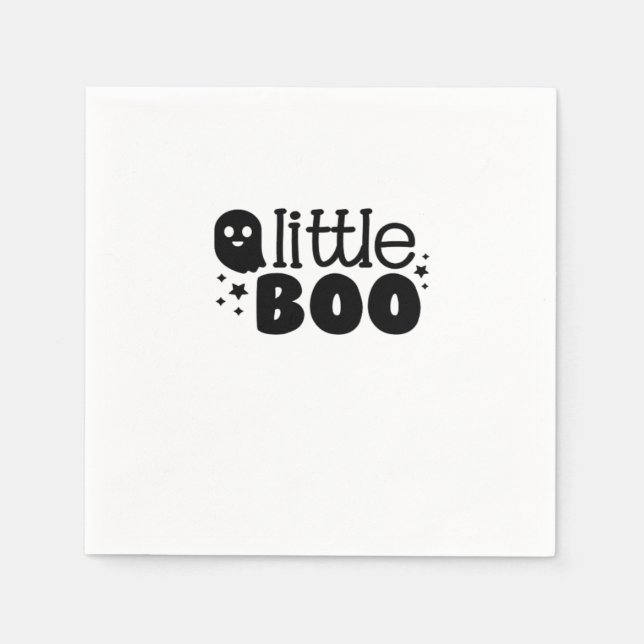 Lil Boo Halloween 2025 Pappersservett (Framsidan)