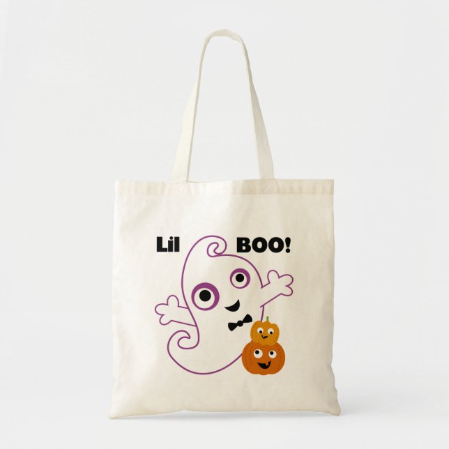 Lil BOO Halloween Tygkasse (Framsidan)