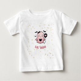 LIL' BOO Rosa spök-T-shirt med ballong T Shirt