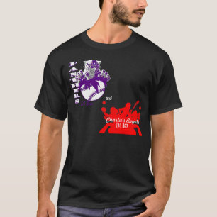 Lil Bro för Burleson baseballpantrar T-tröja Tee Shirt