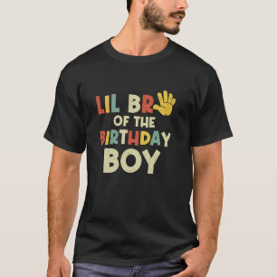 Lil Bro på födelsedagspojken, 5 år gammal Bda T Shirt