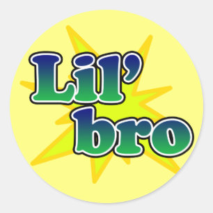 Lil Bro Runt Klistermärke