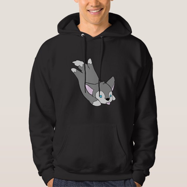 Lil Buddies Husky Hoodie (Framsida)