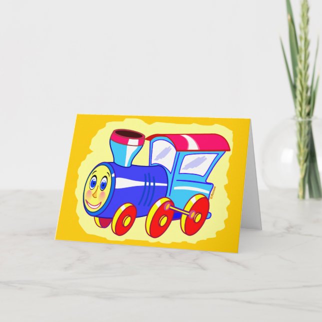 Lil Choo Choo Kort (Framsida)