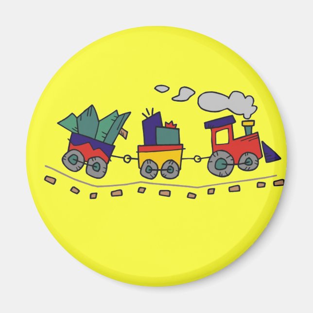 Lil Choo Choo Tåg Magnet (Framsidan)