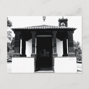 Lil Church in Funchal, Portugal Postcard Vykort