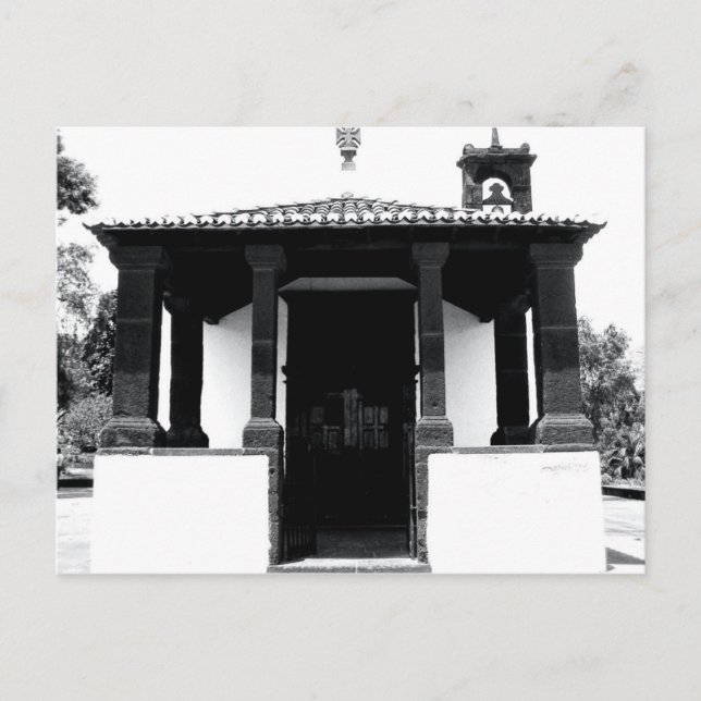 Lil Church in Funchal, Portugal Postcard Vykort (Framsida)