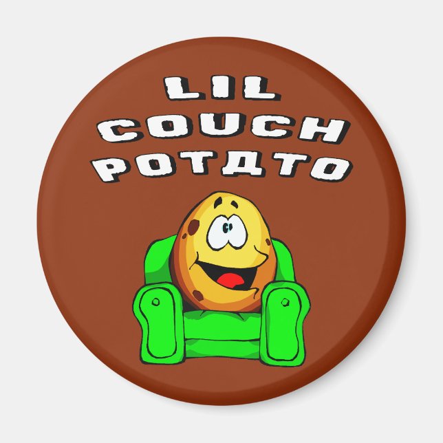 Lil Couch Potato Magnet (Framsidan)