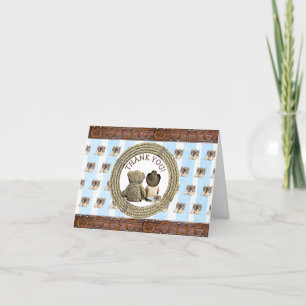 Lil Cowboy och Nalle Tackkort