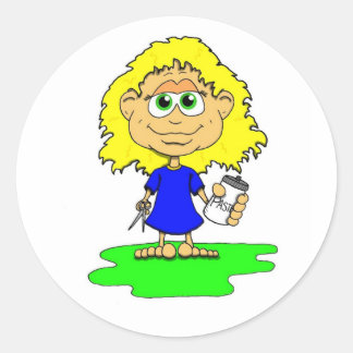 Lil Crafty Runt Klistermärke