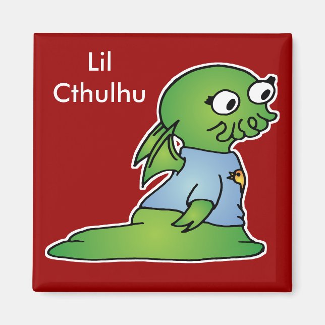 Lil Cthulhu Magnet (Framsidan)
